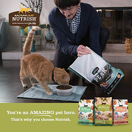Nutrish Grain Free Wet Cat Food Tuna Purrfection Whole Health Blend with Real Tuna Flakes in a Savory Sauce, 2.8 oz. Cup, Pack of 12 (Rachael Ray)