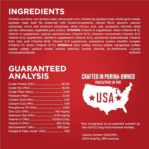 Purina ONE Chicken and Rice Formula Dry Dog Food - 8 lb. Bag