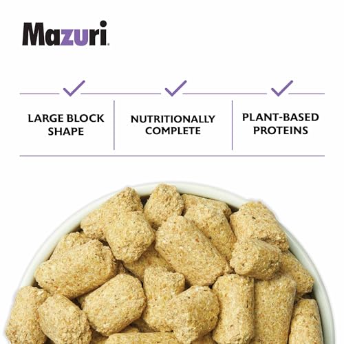 Mazuri | Pet Rat & Mouse Food | Rodent Pellet Blocks| 2 Pound (2 Lb.) Bag