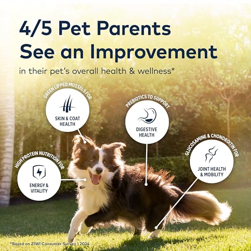ZIWI Peak Air-Dried Dog Food – Lamb - All Natural, High Protein, Grain Free, Limited Ingredient w/ Superfoods (16oz)