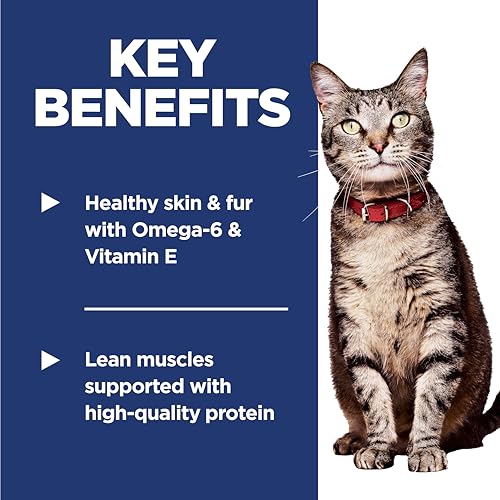 Hill's Science Diet Adult 1-6 Dry Cat Food, Chicken, 4 lb. Bag