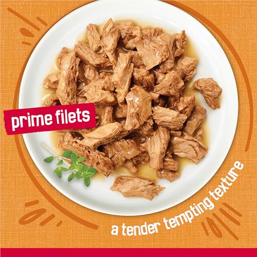 Purina Friskies  Filets With Chicken in Wet Cat Food Gravy - (Pack of 24) 5.5 oz. Cans