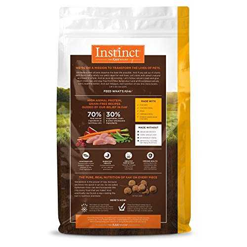 Instinct Raw Coated Kibble – Grain-Free Chicken, 22.5 lb