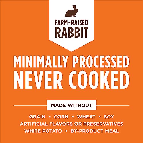 Instinct Raw Boost Mixers Freeze Dried Cat Food Topper, Grain Free - Farm-Raised Rabbit, 6 oz. Bag
