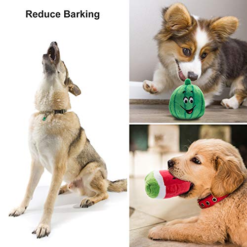 Nocciola Dog Squeaky Toys, Plush Small Dog Toys for Dogs, Stuffed with Squeakers,12 pcs Puppy Toys with a Carrying Bag for Small Medium Size