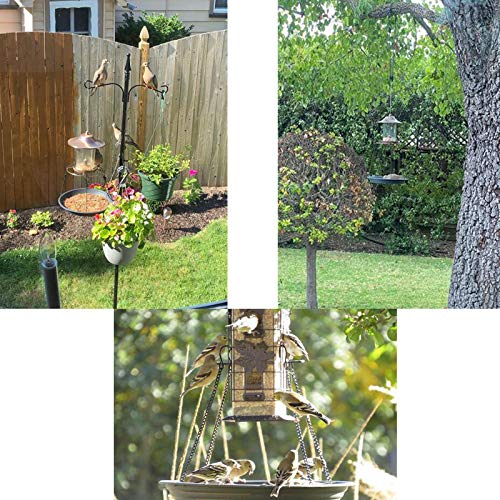 Bird Seed Catcher Tray Platform Feeder Hanging Tray Fits Most feeders Catches Most Falling Seed and Husk Great for Attracting Birds Outdoors