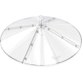 iBorn Baffles for Bird Feeders, 19.5” Oversized Bird Feeder Cover for Rain Guard, Birds Feeders Squirrel Guard, Full Protection for Outdoors