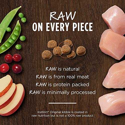 Instinct Raw Coated Kibble – Grain-Free Chicken, 22.5 lb