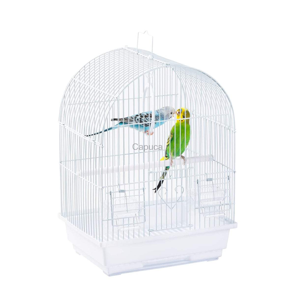 Small Bird Travel Cage - Lightweight Small Birds Starter Kit with Birdcages and Accessories Great for Parakeets Lovebirds Parrotlets Finches Canaries