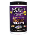 Omega One Super Color Sinking Cichlid Pellets, 2mm Small Pellets, 16.25 oz