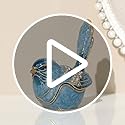 Exquisite Hand - Painted Enamel Blue Bird Trinket Box Hinged Rhinestone - Adorned Mini Jewelry Organizer for Rings & Necklaces, Ideal Classical Home