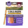Wild Eats Real Duck Collagen Bully Sticks for Dogs (25 Pack,5 Inch) Long Lasting Dog Chews No Hide Dog Treat Bully Stick Alternative, Rawhide Free