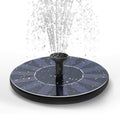 Solar Fountain Water Pump for Bird Bath, New Upgraded Mini Solar Powered Fountain Pump 1.5W Free Standing Solar Panel Kit Water Fountain for Garden