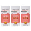 Supreme Petfoods 3 Pack of Selective Naturals Woodland Loops Guinea Pig Treats, 2.8 Ounces each, with Dandelion and Rosehip