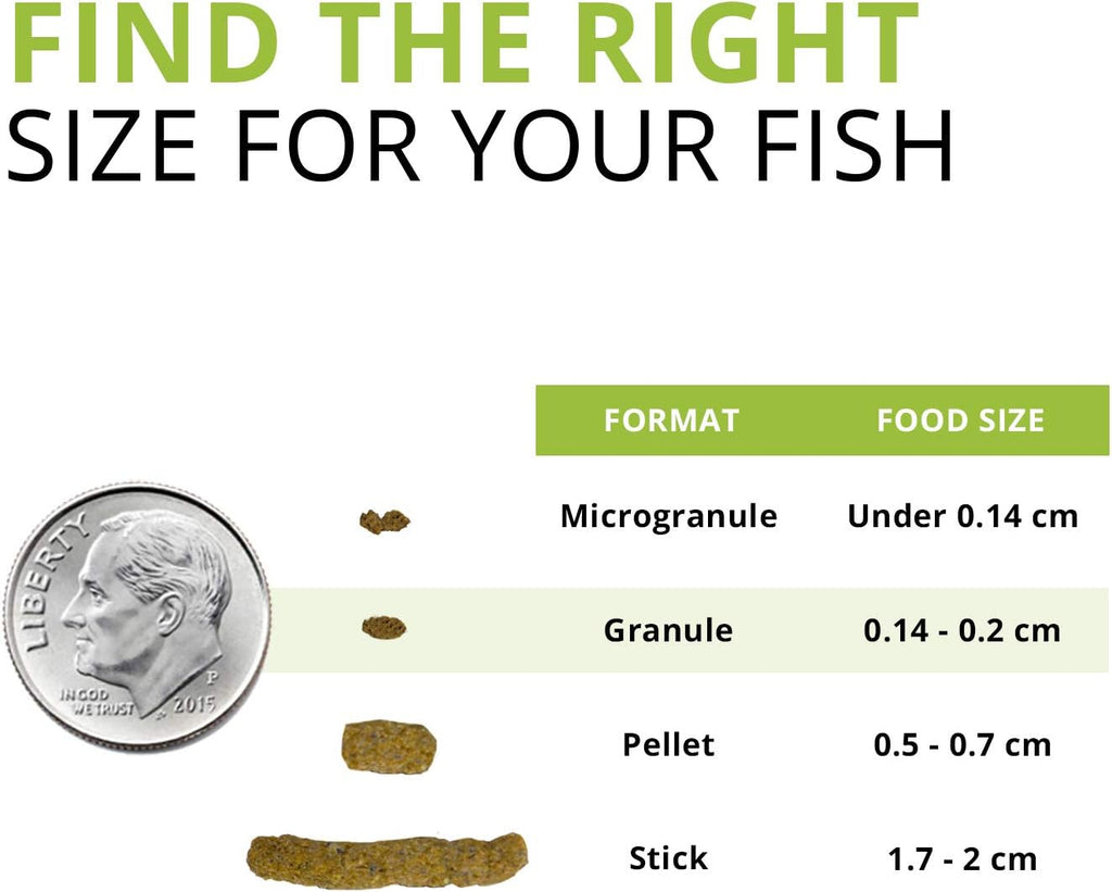 Fluval Bug Bites Bottom Feeder Fish Food, Granules for Small to Medium Sized Fish, 1.60 Oz., A6586
