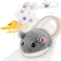 Migipaws Interactive MigiMouse Cat Toy 360° Rolling & Spin with Wiggling Tail for Indoor Cats Smart Motion Sensor, Realistic Squeak, Rechargeable