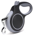 26Ft Retractable Dog Leash, Heavy Duty Great Leash for Dog up to 110 lbs, Anti-Slip Rubberized Handle, One-Handed Brake, Strong Nylon Tape, Tangle Free (Large, Black)