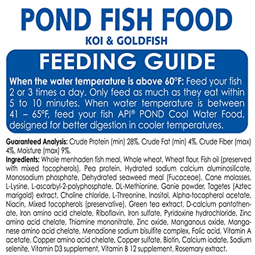 API POND FISH FOOD Pond Fish Food 2.68-Pound Bag
