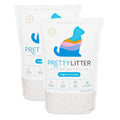PrettyLitter Health Monitoring Cat Litter (Unscented, Non Clumping) | Lightweight & Low Tracking, Color Changing Silica Gel Crystals, Advanced Odor
