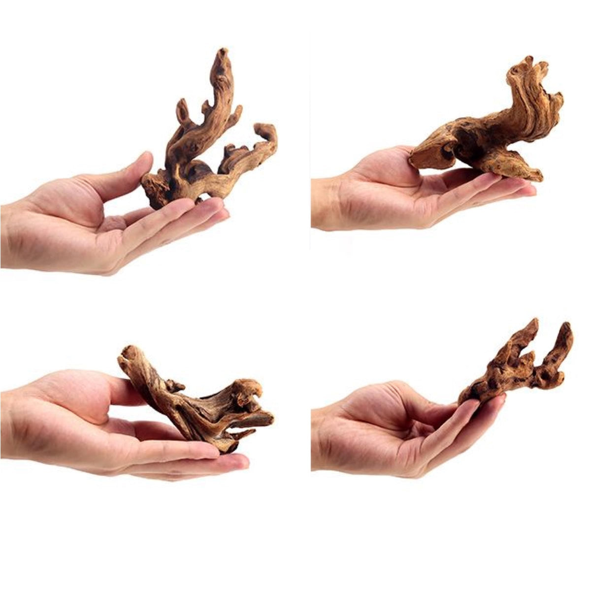 YZHZOM Small Natural Driftwood for Aquarium Styling Carefully Selected Natural Aquarium Decor Driftwood for Reptile Tank Reptile Tank Wood Decor