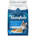 Blue Buffalo Tastefuls Adult Indoor Dry Cat Food, Chicken & Brown Rice, 3-lb Bag