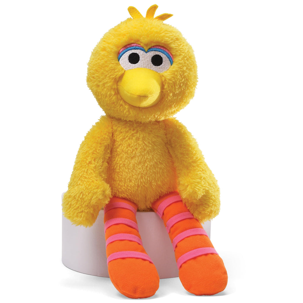 GUND Sesame Street Official Big Bird Take Along Buddy Plush, Premium Plush Toy for Ages 1 & Up, Yellow, 13”