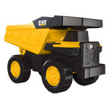 Cat Construction Toys, Real Steel Dump Truck – 12” Heavy Duty Steel Construction Toy with Realistic Working Dump Bed – Durable Vehicle for Indoor