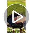 2-Pack Bird Bath Copper Disk, 0.6mm Thick 99.9% Pure Copper Cleaning Disk with Triple-Point Support, Safe Nature’s Purifier Clean Water All Season
