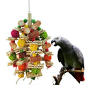 Parrot Toys, Natural Corncob Bird Chew Toys for Small and Medium Macaws, African Grey Parrots,  Parrots Bird Cage