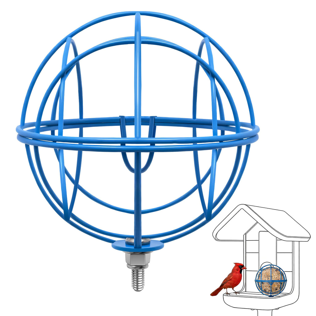 Metal Suet Ball Holder for Bird Buddy Smart Feeders & Others with 5mm Screw Hole for Accessory, Compatible with BirdBuddy Feeders, Durable Add-on