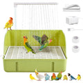Parrot Bathtub, Large Bird Shower Fountain, Automatic Bird Bath, Parrot Bath Shower, Automatic Bathtub with Circulating Faucet, Indoor Fountain with