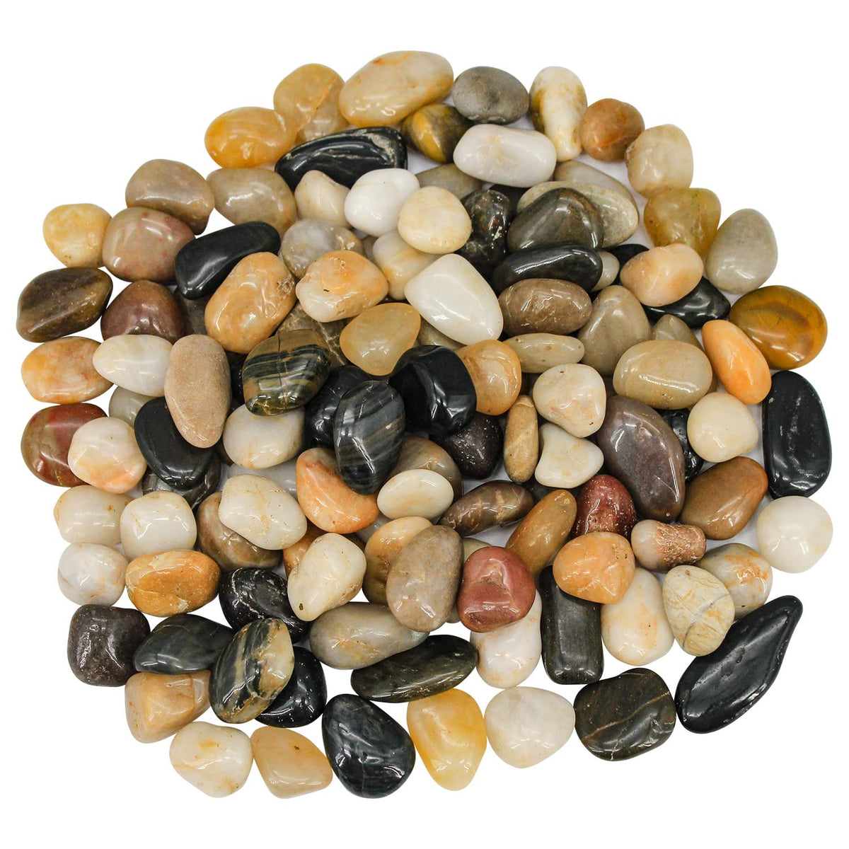 Succulent Rocks,Virekm River Rocks, Decorative Ornamental Pebbles Garden Landscaping Stones Gravel Filler for Home Decoration Flower Bed Fish Tank