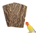 2 Pack 12 x 8 Inch 100% Natural Cork Perch, Bird Cork Seat Boards, Birdcage Bark Decor Accessories for Birds Parakeets Budgie Parrot Cockatiel