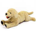 LotFancy Dog Stuffed Animals Plush, 21" Soft Cuddly Golden Retriever Plush Toys, Large Stuffed Dog, Puppy Dog Stuffed Animals, Easter Birthday Gift