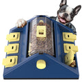 KADTC Dog Puzzle Toy, Large Size, 2 Levels of Challenge, Paw-Activated Rolling Treat Dispenser, Slow Feeder & Mental Stimulation for Small/Medium