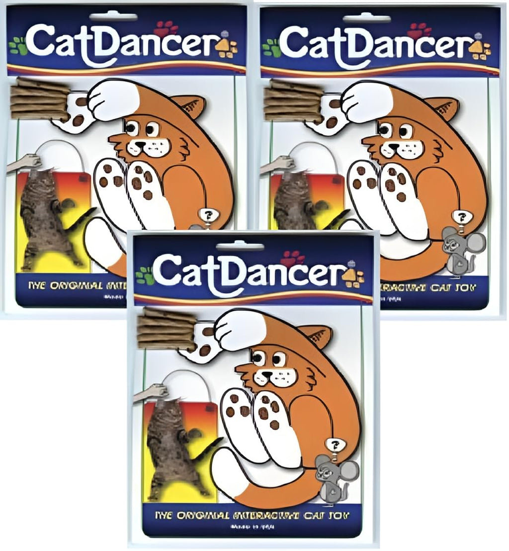 Cat Dancer -The Original Interactive Cat and Kitten Toy Size:Pack of 3