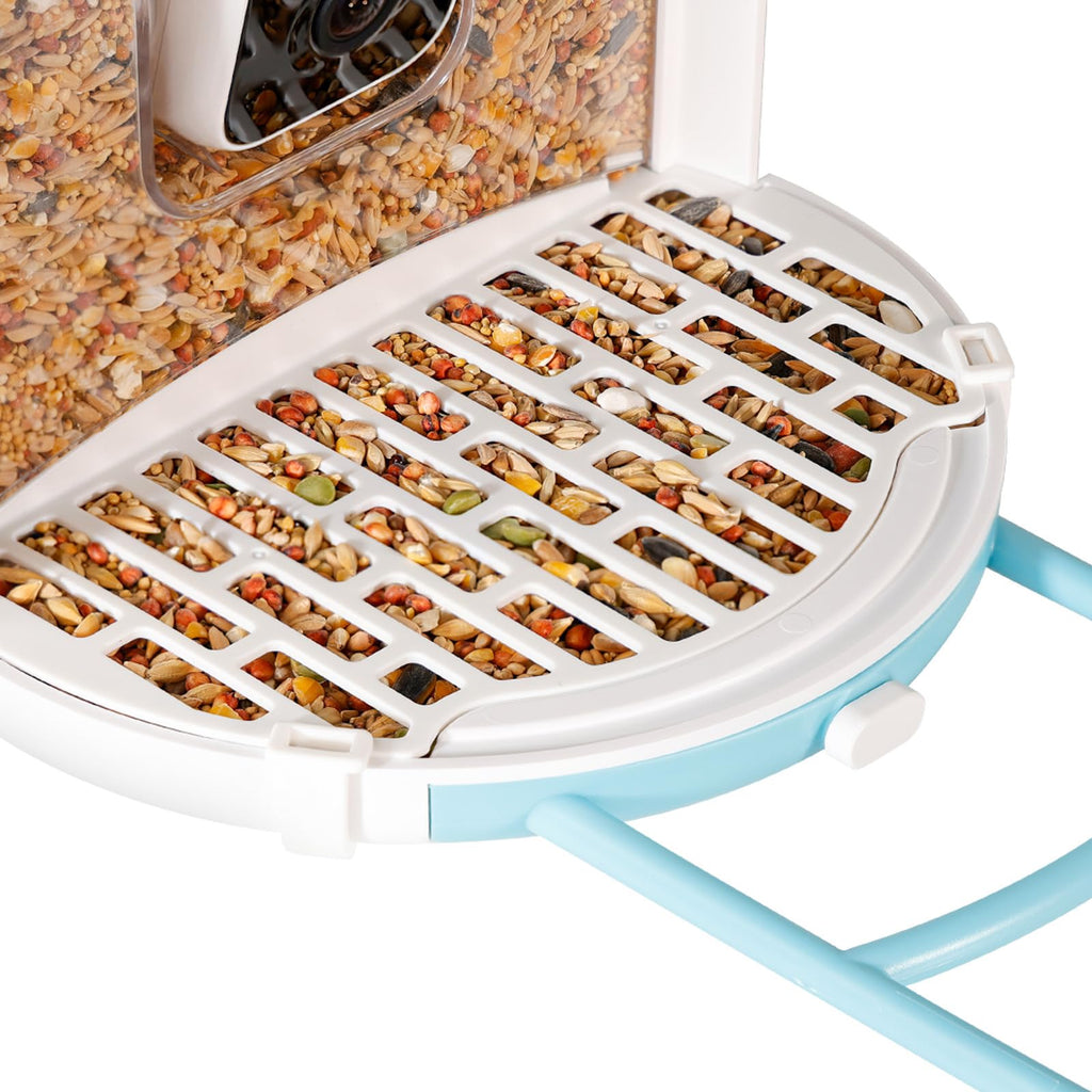 NETVUE Bird Seed Guard, Durable Waterproof Bird Feeder Covers, Save Birdseed, Perfect Match NETVUE by Birdfy Feeder, Must-Have Accessories, Easy to