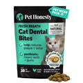 Fresh Breath Dental Bites for Cats – Crunchy & Creamy Cat Dental Treats for Fresh Breath, Tartar & Plaque Control – Dual-Texture Cat Oral Care Bites