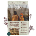 360 Pet Nutrition Freeze-Dried Raw Dog Food – Multi-Protein with Beef, Chicken, Fish, Liver & Organs, High Protein, Omega-3s, Fruits, Veggies