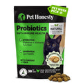Cat Probiotics Gut + Immune Health Chews – Crunchy & Creamy Cat Treats for Digestive Health, Gut Flora & Constipation Relief – Supports Immunity