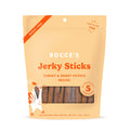 Bocce's Bakery Jerky Stick Dog Treats, Wheat-Free, Made with Limited-Ingredients, Baked in The USA with No Added Salt or Sugar, Natural