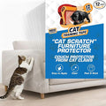 12 Pack Cat Scratch Furniture Protector Tape Sheets – Double-Sided Sticky Training (5 XL, 5 Large, 2 Medium) – Anti-Scratch Couch & Sofa Guard