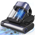 Mattress Vacuum Cleaner with 275nm UV-C Light & 149℉ Heat, 16Kpa Powerful Suction Bed Vacuum for Pet Hair & Dander, Smart Dust Sensor, Anion