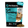 Calming Chews for Cats - Cat Anxiety Relief + Helps Reduce Stress - Behavioral Support & Promotes Relaxation for Travel, Boarding, Vet Visits