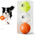 Potaroma Dog Toy Balls – 3 Pack E-TPU Bouncy Pet Fetch Balls Floating Water Pool Toy for Chewers Small & Large Dogs, Indoor & Outdoor 2.8 Inch