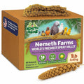 Nemeth Farms Spray Millet - Edible Tops Only, Non-GMO and Sun-Dried - 1 lb for Parakeets, Canaries and Finches