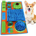 Vivifying Snuffle Mat for Dogs, Interactive Dog Puzzle Toy for Boredom and Mental Stimulation, Enrichment Feeding Game Sniff Mat Helps Slow Eating