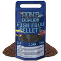 RON'S CICHLIDS Adult African Cichlid Fish Food Pellets – USA Made Slow Sinking Cichlid Pellets & Sticks Feed, Low Fillers, Ideal for Cichlid Food