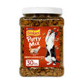 Purina Friskies Party Mix Gravy-Licious Crunch Chicken and Gravy Flavors Cat Treats - 30 oz Canister