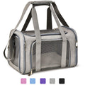 Henkelion Cat Carriers Dog Carrier Pet Carrier For Small / Medium Cats Dogs Puppies (Up To 15lbs), TSA Airline Approved Small Dog Carrier Soft Sided